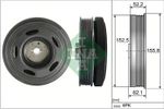 Crankshaft Pulley with vibration damper 544 0515 10 INA for RENAULT DACIA NISSAN
