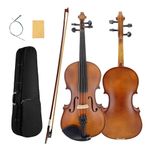 4 String Viola Full Size16inch Maple Wood Ebony Fittings with Viola Case and Bow