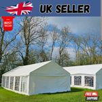 Marquee Gazebo HEAVY DUTY COMMERICAL 220gsm PE Ground Bar 4x6 4x8 5x10 6x12 7x14