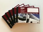 50 page Nil Defect Vehicle Bus Coach PSV PCV Walk Around Check Book Duplicate x5