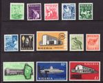 1961 Nigeria Sc# 101-13 - Definitive Series. MH postage stamp set Cv$29.95