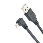 TomTom Sync Data Charger Cable Right Angle MICRO USB Lead for GO START VIA
