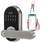 Electronic Keypad Smart Door Handle Lock Keyless Indoor Outdoor Key App Control