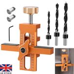 Cabinet Door Installation Jig, 2-in-1 Mounting Tools with Adjustable Positioner
