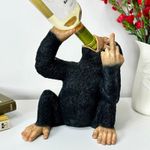 Up Yours Drunken Monkey Novelty Bottle Holder Cheeky Chimp Ornament Novelty Gift