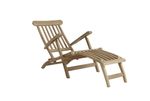 Teak Steamer Chair / Sun Lounger - grade B return RRP £219.99