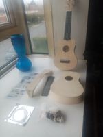 Ukulele, small guitar, stringed instumint 