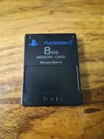 Official Memory Card SONY PS2 Black 8mb MagicGate Tested 