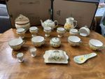 Vintage Obrarte Portugal Sunflower Tea Set – Teapot, Creamer, Sugar Bowl & Cups