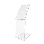 Acrylic Mattress Poster Displays / Ticket Holder to suit mattress up to 12"