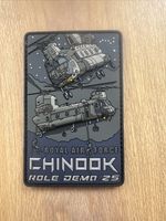 RAF Chinook Role Demo/Display Team 2025 PVC Patch