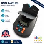 CountEasy Coin and Note Counting Scale with LCD Display