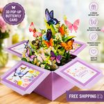 Birthday card 3D POP UP Card Female mum daughter wife niece Birthday Card UK