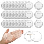 3 Inch DIY Button Pins Acrylic Button Pin Badge Craft Button Maker (25 PCS)