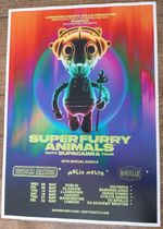SUPER FURRY ANIMALS  concert poster – live 2026 TOUR music show gig memorabilia