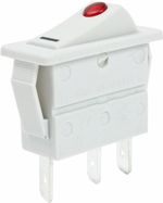 On-Off Neon Actuator Rocker Switch for Dimplex Storage Heaters CXL CXLS