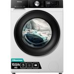 Hisense WD3S1043BW3 Free Standing Washer Dryer 10Kg 1400 rpm White D Rated