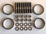 Honda CB1000R CBR600F CBF600 Exhaust Gaskets Stainless Studs Washers Nuts Set 