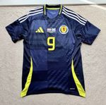Lyndon Dykes, Signed Scotland Match Issued Shirt V Netherlands, 22/03/2024