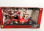 Hot Wheels 1:18 Schumacher Ferrari F2004 7 Volte Campione Limited MARLBORO Box