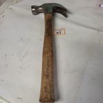 Vintage Invincible Branded (USA) Claw Hammer with Hickory Handle. Quality item.