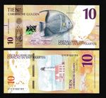 UNC Curacao St Maarten 10 Tien Gulden 2025 NEW Caribbean Guilder