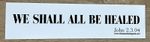 4AD MEMORABILA:THE MOUNTAIN GOATS:STICKER PROMO BUMPER:"WE SHALL ALL BE HEARD".
