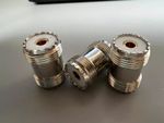Pack Of 4, PL259 SO239 Coupler Joiner Back To Back Connector Female To Female UK