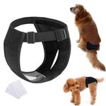 Period Dog Shorts Panties Physiological Pants With 3 Diapers Pet Sanitary Pants