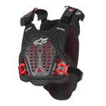 Alpinestars MX Chest Armour - A-5 PLASMA (Black/Red/White)