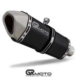 Carbon Exhaust Slip On 51mm 2" GRmoto (no link pipe) Used, Grade A