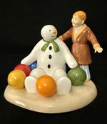 Coalport ChildsPlayrs The Snowman Soft Landing Bone China Figurine 2002 1st Ed