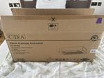 CDA CCA72SI 70cm Integrated Canopy Cooker Hood Extractor Silver New Open Box
