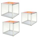 Drawing Box Transparent Lottery Box Lightweight Easy to Install Game Prop