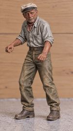 TG134 Mr Allnut – African Queen Inspired 1/12 Multi Scale Model Boat Crew Figure