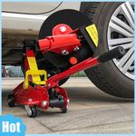 2Ton Tonne Trolley Jack Low Profile Hydraulic Floor Lifting Car Van Garage Tool
