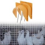 2Pcs Pigeon Trap Door Pigeon Supplies for Birds Racing Pigeons Poultry Cage