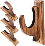 2/4Pcs Universal Wooden Wall Mount Shotgun/Rifle Gun Rack Display Storage Hooks