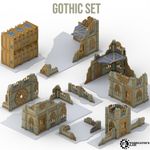 11th Edition Foldable Terrain - Gothic Set