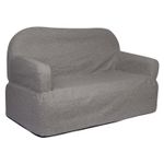 Inflatable Camping Sofa Easy, Durable, Pack Away 140cm x 86cm Grey X 1