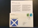 Scotland FDC 1976- Definitive stamps