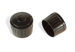 Stonfo Pole End Caps Plastic Fishing Pole End Protectors Pole Caps Black 34-49mm