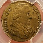 PCGS 1790s WASHINGTON SUCCESS MEDAL PLAIN EDGE LARGE-SIZE AU DETAIL?  C-1810-B
