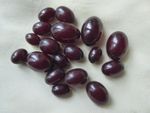 OLD BAKELITE CHERRY AMBER  BEADS. postage UK & EU £9