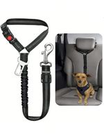 ANTI SHOCK Dog SEAT BELT pet Travel Car Safety Harnesses Lead Restraint Strap UK