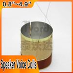 0.8" ~ 4.9" Speaker Voice Coils 2 Layer 8 Ohm ASV Aluminum Woofer Repair Parts