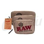 RAW Smell Proof Zip Bag Smokers Odour Protection Pouch - 3 Sizes