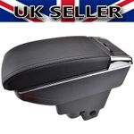 Soft Top Armrest For Honda Jazz 2002 2008 Storage Tray Function Car Arm Rest.