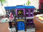 Mattel Imaginext DC Comics Batman Gotham City Jail & 3 Figures Play Set Used