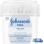 Johnson's Pure Cotton Buds, 200 Buds Fast & Free Delivery